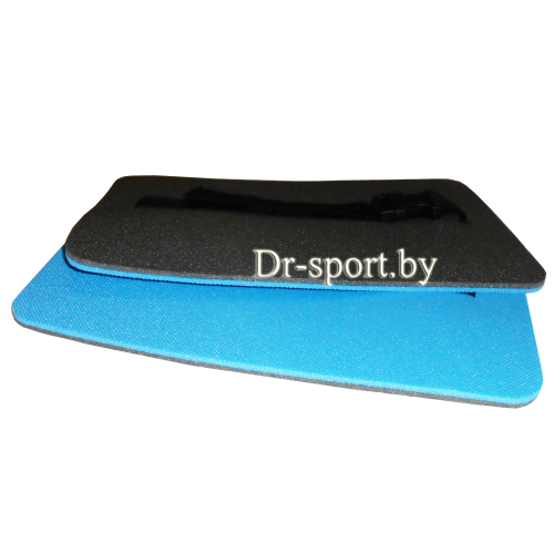 Коврик сиденье синий/антрацит